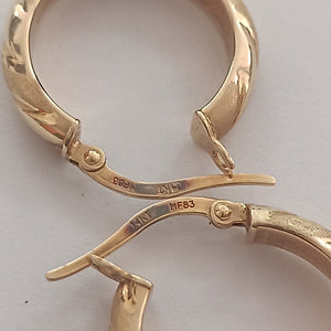 ARRACADAS PAR ORO 14 K 2.1 GRMS (SEMINUEVO)