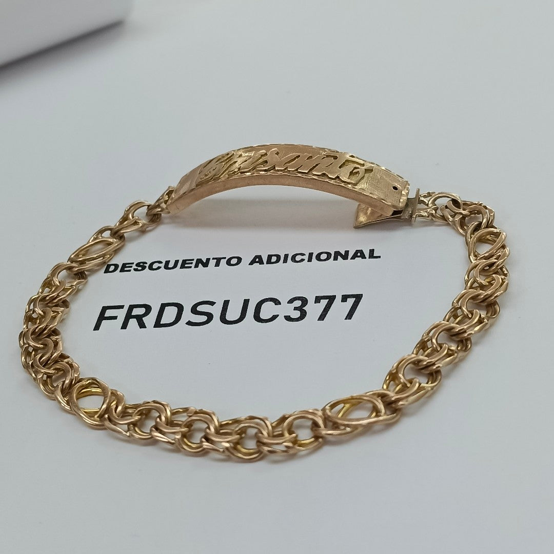 ESCLAVA ORO 10 K 14.9 GRMS (SEMINUEVO)