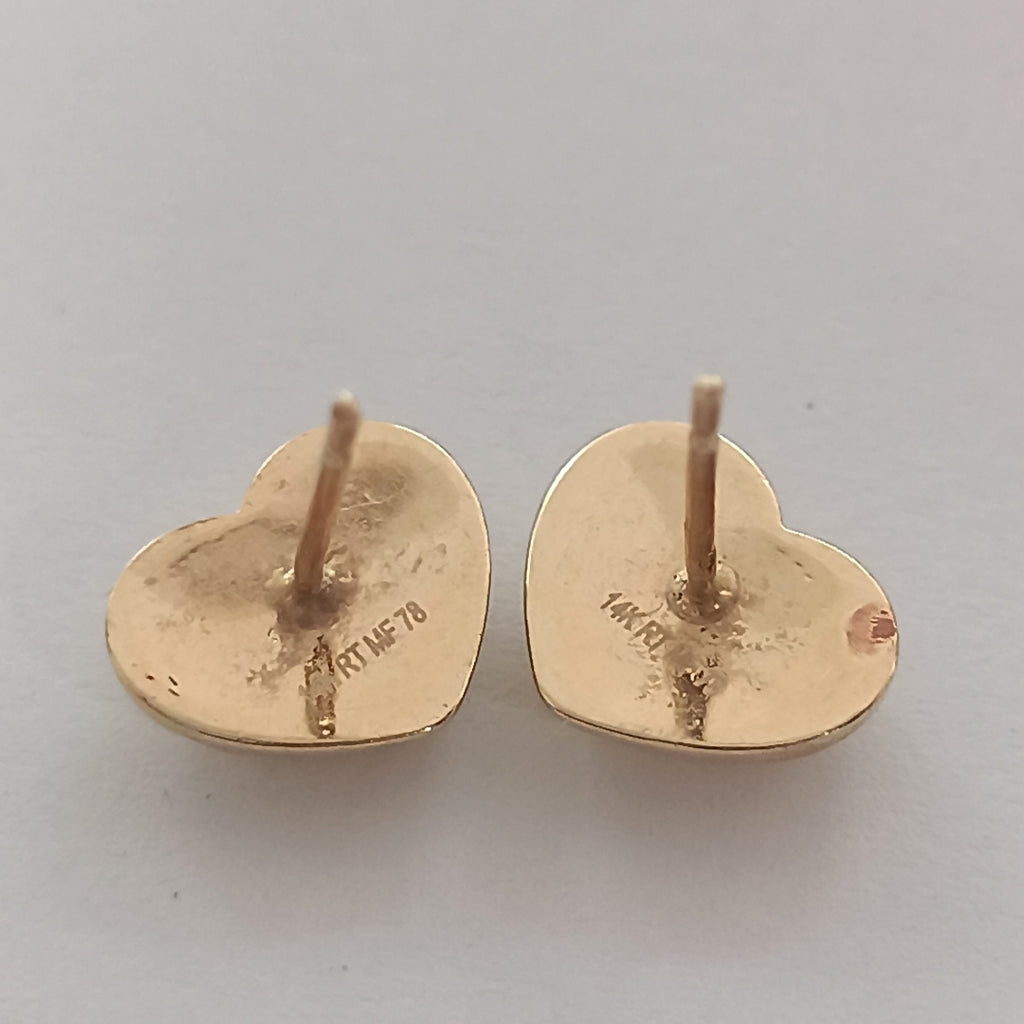 ARETES PAR ORO 14 K 1.8 GRMS (SEMINUEVO)