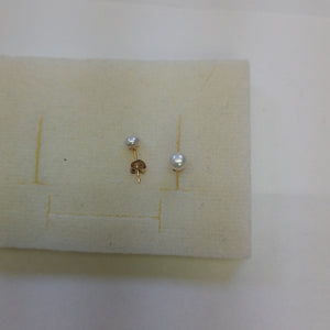 BROQUELES PAR ORO 14 K 0.5 GRMS (SEMINUEVO)