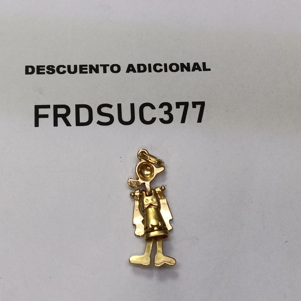 DIJE ORO 14 K 3.4 GRMS (SEMINUEVO)