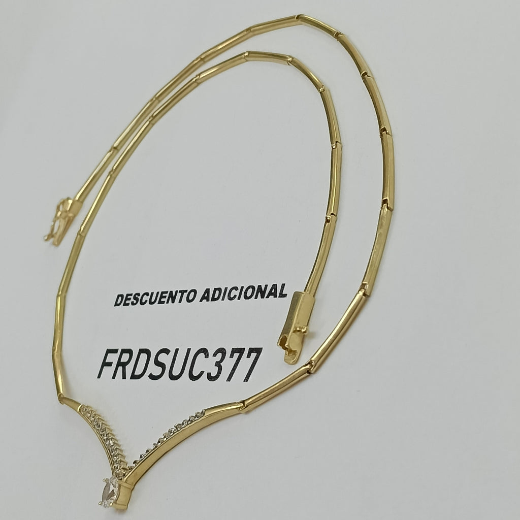 GARGANTILLA ORO 14 K 9.7 GRMS (SEMINUEVO)