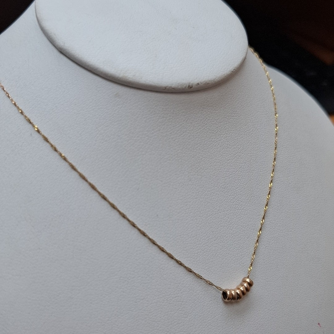 GARGANTILLA ORO 10 K 0.8 GRMS (SEMINUEVO)