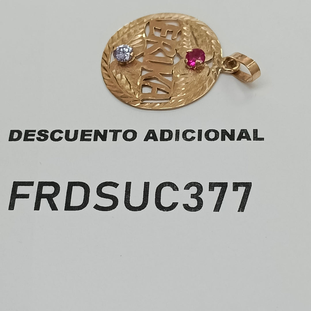 DIJE ORO 10 K 2.5 GRMS (SEMINUEVO)