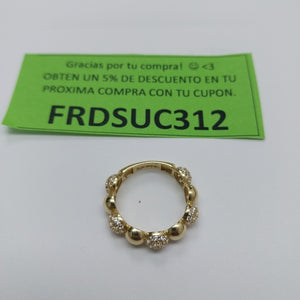 ANILLITO ORO 10 K 2.9 GRMS (SEMINUEVO)