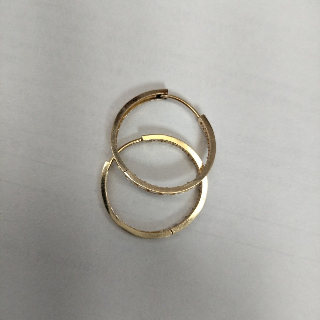 ARRACADAS PAR ORO 14 K 3 GRMS (SEMINUEVO)