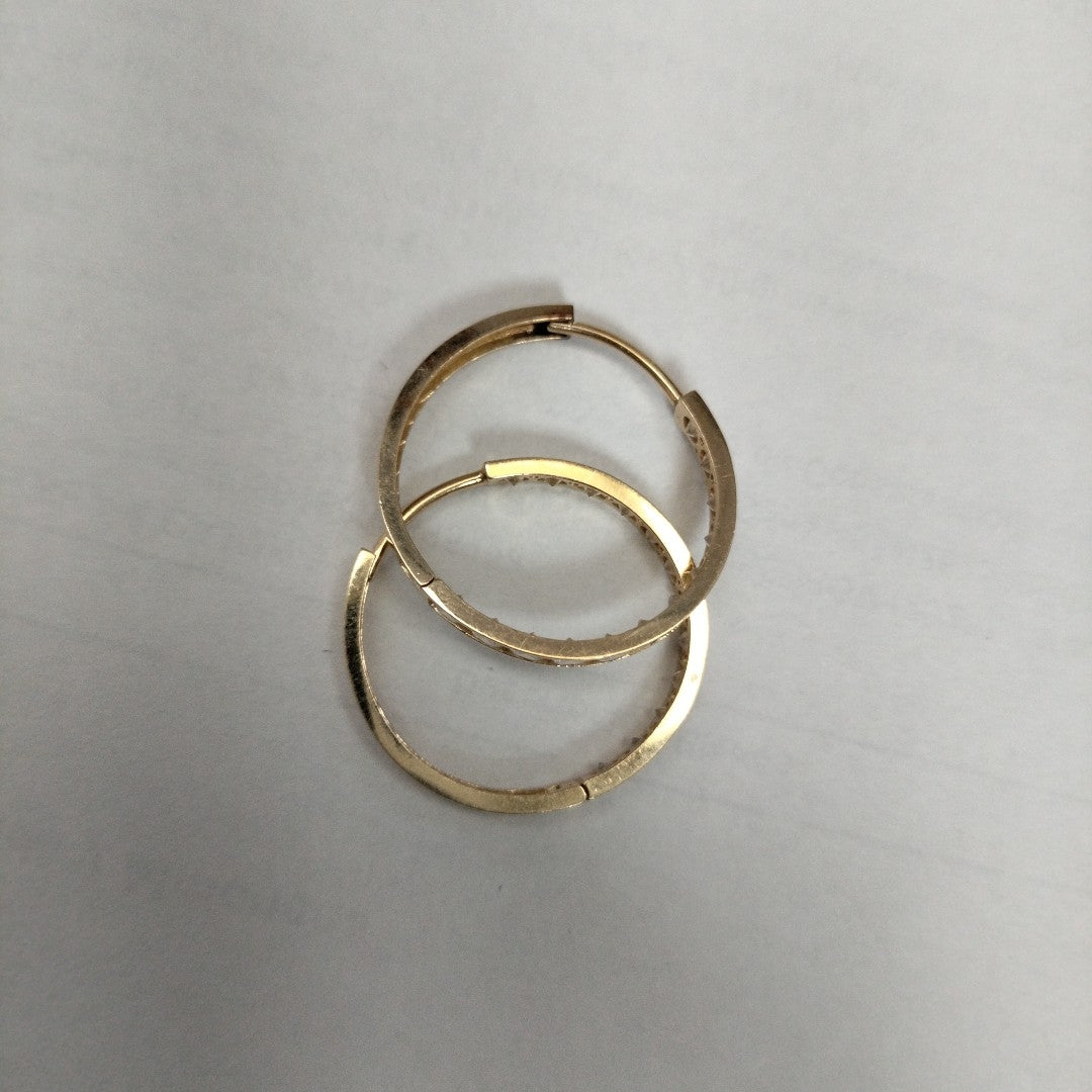 ARRACADAS PAR ORO 14 K 3 GRMS (SEMINUEVO)