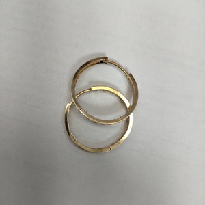ARRACADAS PAR ORO 14 K 3 GRMS (SEMINUEVO)