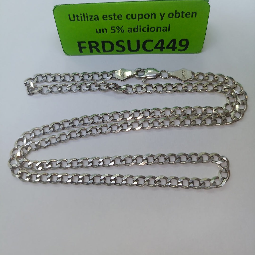 CADENA PLATA 12.6 GRMS (SEMINUEVO)