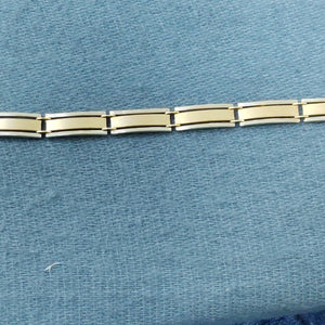 PULSERA ORO COMBINADO 14 K 13,30 GRMS (SEMINUEVO)
