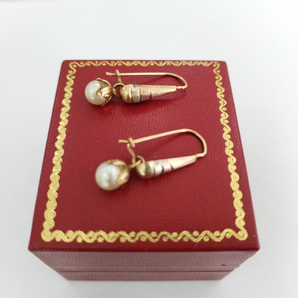 ARETES PAR ORO 10 K 1.3 GRMS (SEMINUEVO)