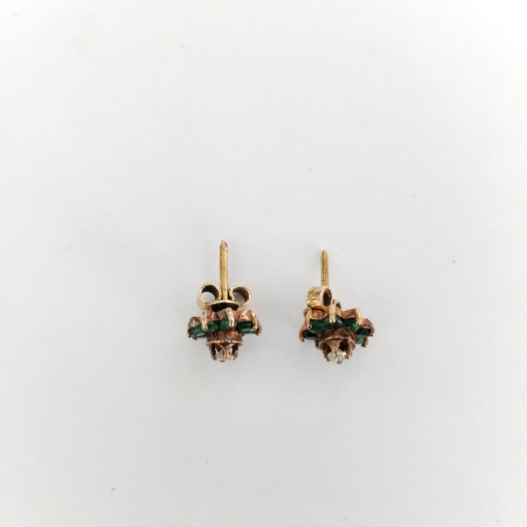 BROQUELES PAR ORO 14 K 2.3 GRMS (SEMINUEVO)