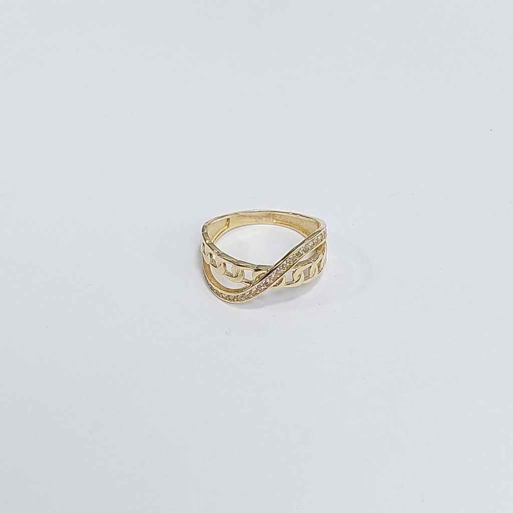 ANILLOS DAMA ORO 14K 2 (NUEVO)