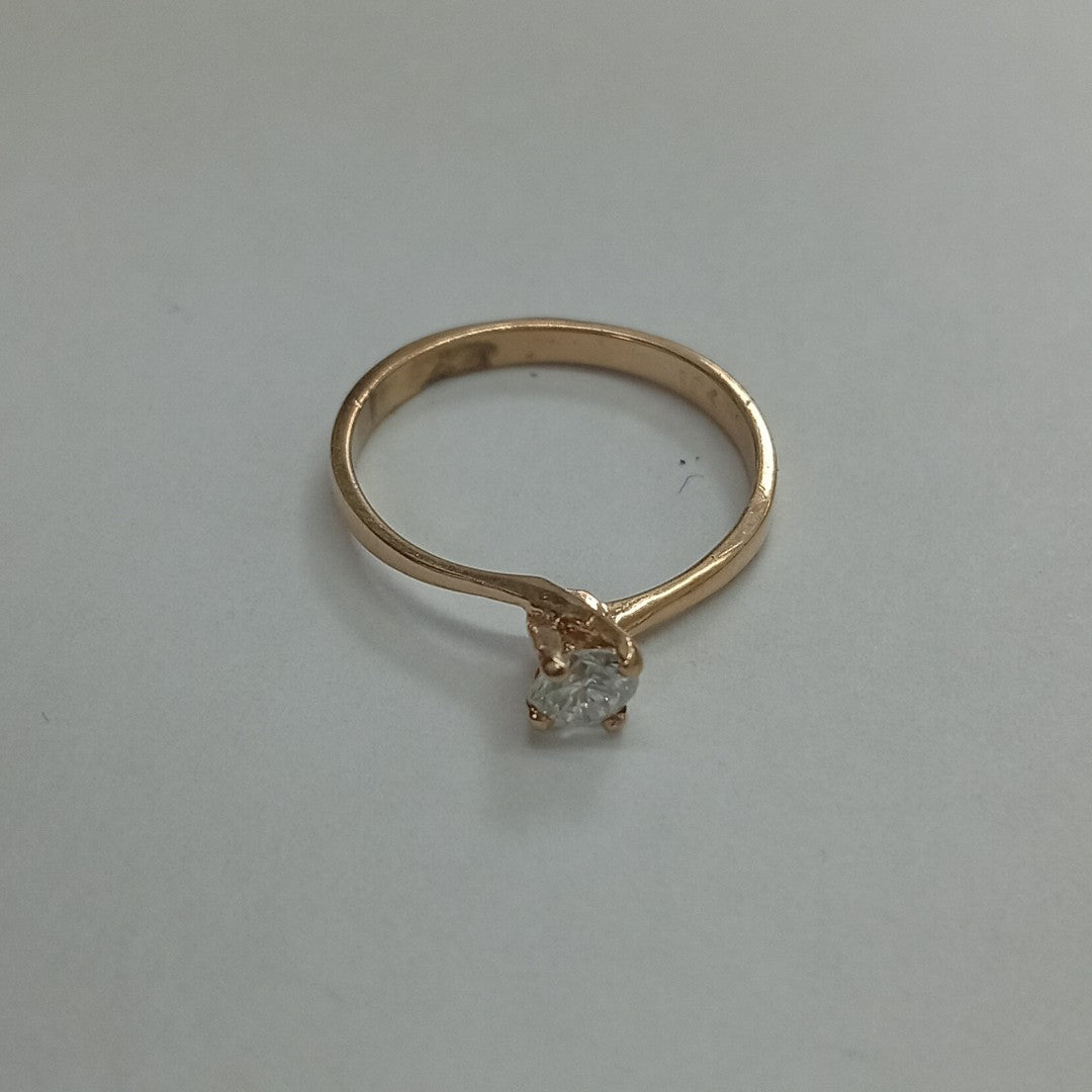 SOLITARIO ORO 14 K 1.5 GRMS (SEMINUEVO)