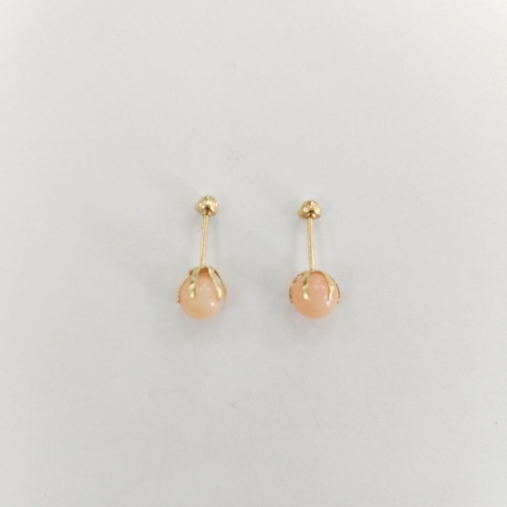 BROQUELES PAR ORO 14 K 0,60 GRMS (SEMINUEVO)