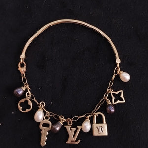 PULSERA RIGIDA ORO 14 K 11,10 GRMS (SEMINUEVO)
