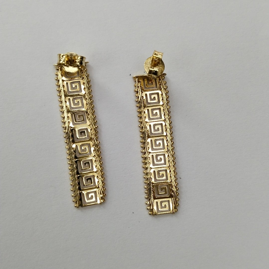 ARETES PAR ORO 10 K 2.7 GRMS (SEMINUEVO)