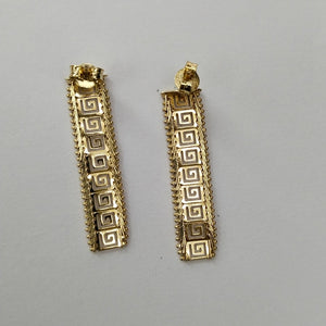 ARETES PAR ORO 10 K 2.7 GRMS (SEMINUEVO)