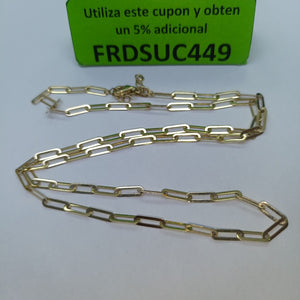 CADENA ORO 14 K 3.9 GRMS (SEMINUEVO)