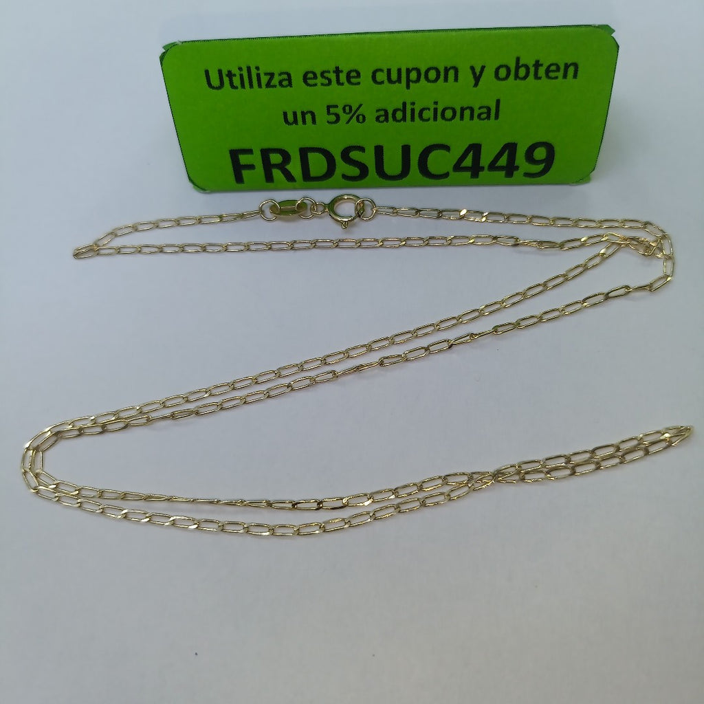 CADENA ORO 10 K 1.9 GRMS (SEMINUEVO)