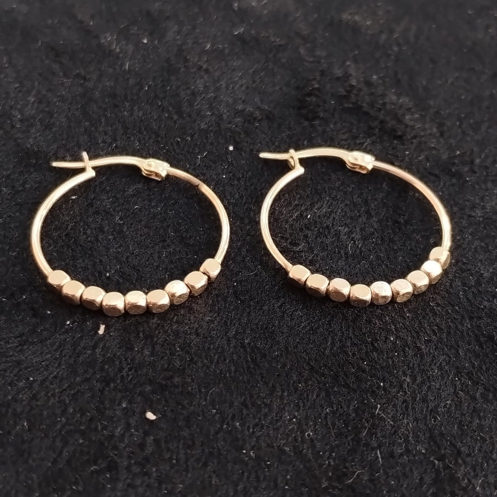 ARRACADAS PAR ORO 14 K 1,70 GRMS (SEMINUEVO)