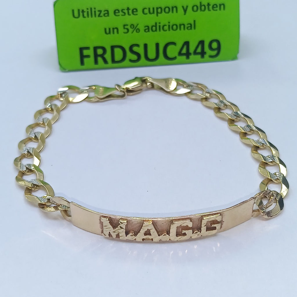 ESCLAVA ORO 10 K 11.3 GRMS (SEMINUEVO)