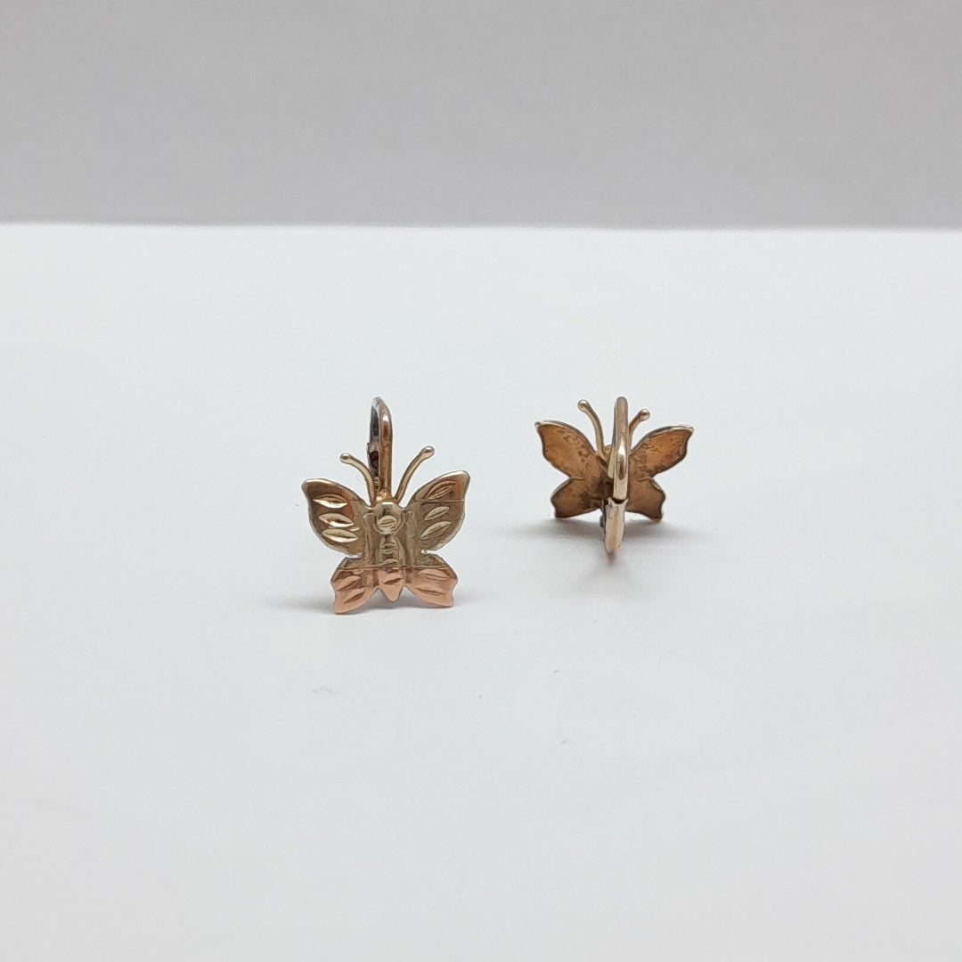 ARETES PAR ORO 8 K 1.3 GRMS (SEMINUEVO)
