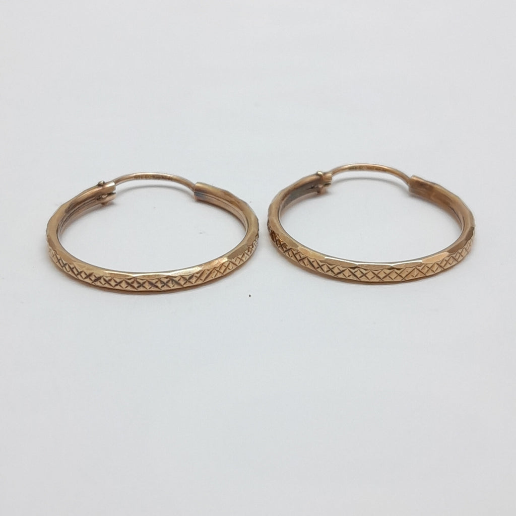 ARRACADAS PAR ORO 8 K 1,50 GRMS (SEMINUEVO)