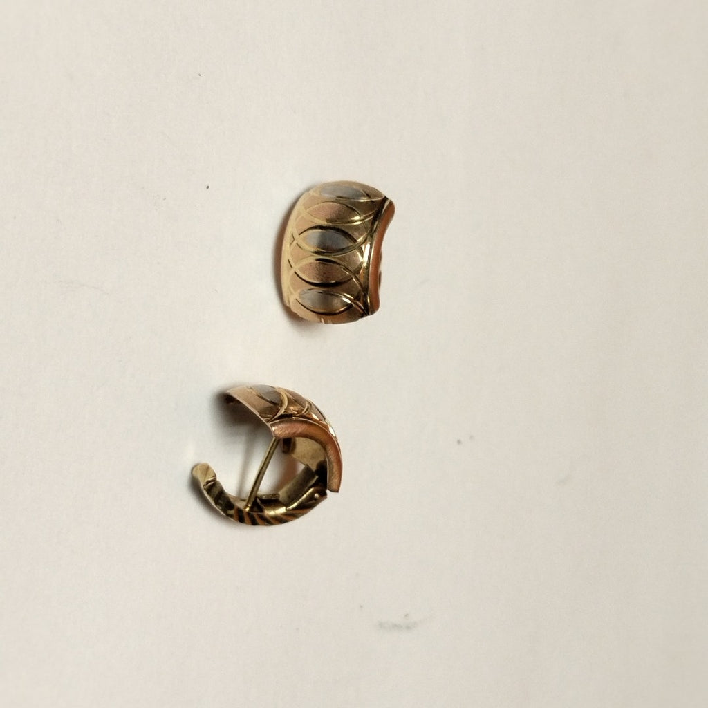 ARETES PAR ORO 14 K 2,90 GRMS (SEMINUEVO)