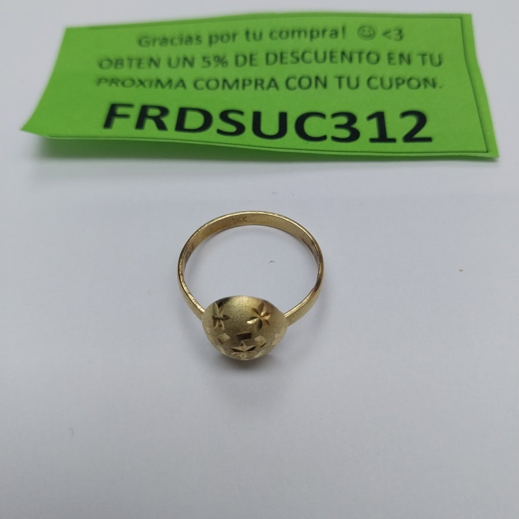 ANILLITO ORO 8 K 1.7 GRMS (SEMINUEVO)