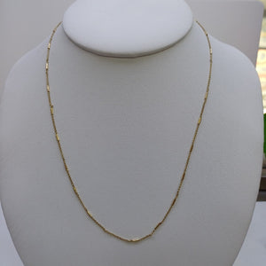 GARGANTILLA ORO 14 K 2,40 GRMS (SEMINUEVO)