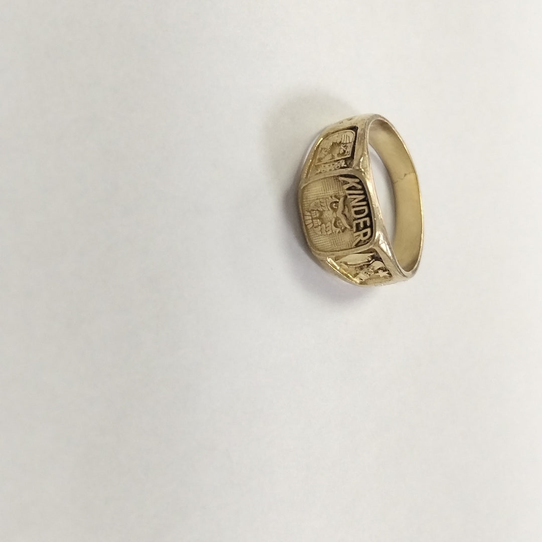 ANILLO DE GRADUACIÓN ORO 8 K 2,20 GRMS (SEMINUEVO)