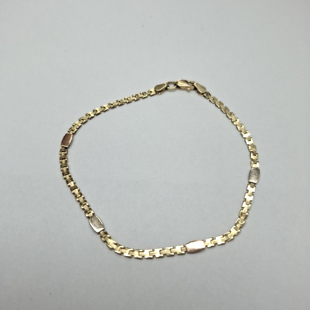 PULSERA ORO 14 K 2,40 GRMS (SEMINUEVO)