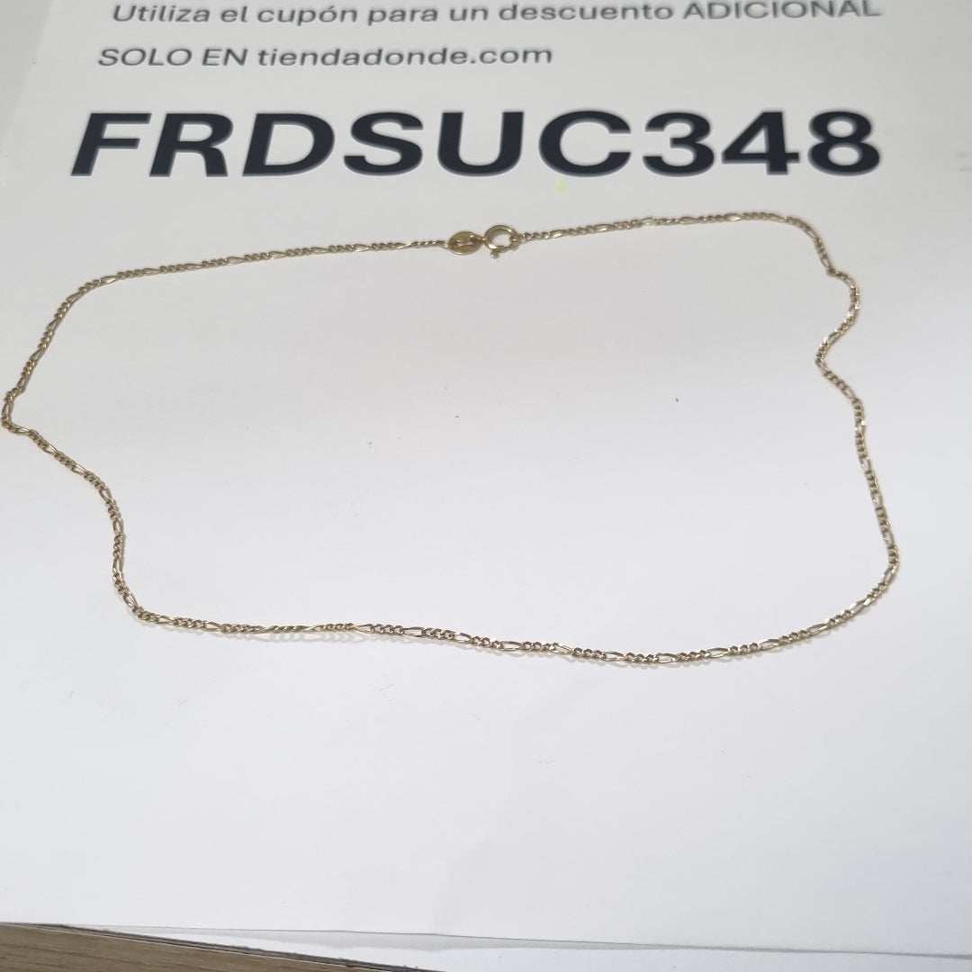 CADENA ORO 14 K 1,80 GRMS (SEMINUEVO)
