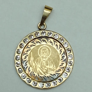 MEDALLA RELIGIOSA ORO 8 K 1.2 GRMS (SEMINUEVO)