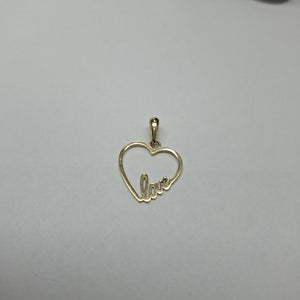 DIJES CORAZON ORO 10K 0.8 GR (NUEVO)
