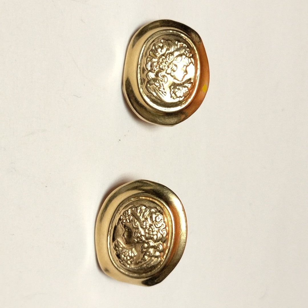ARETES PAR ORO 14 K 4,80 GRMS (SEMINUEVO)