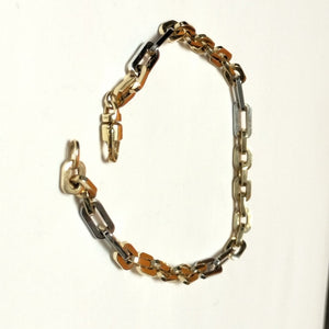 PULSERA ORO COMBINADO 14 K 5,40 GRMS (SEMINUEVO)