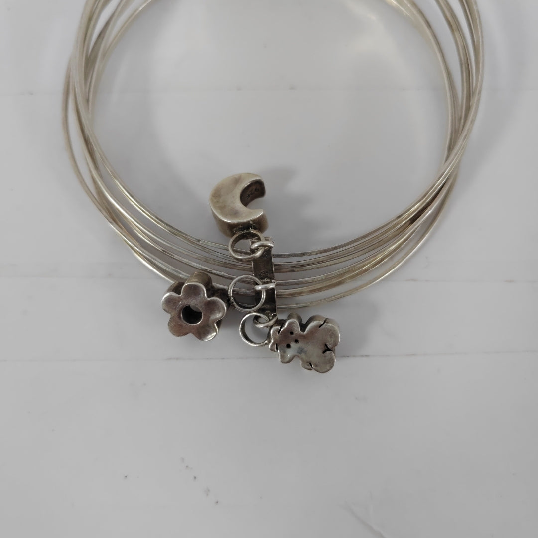 PULSERA RIGIDA PLATA 26.1 GRMS (SEMINUEVO)