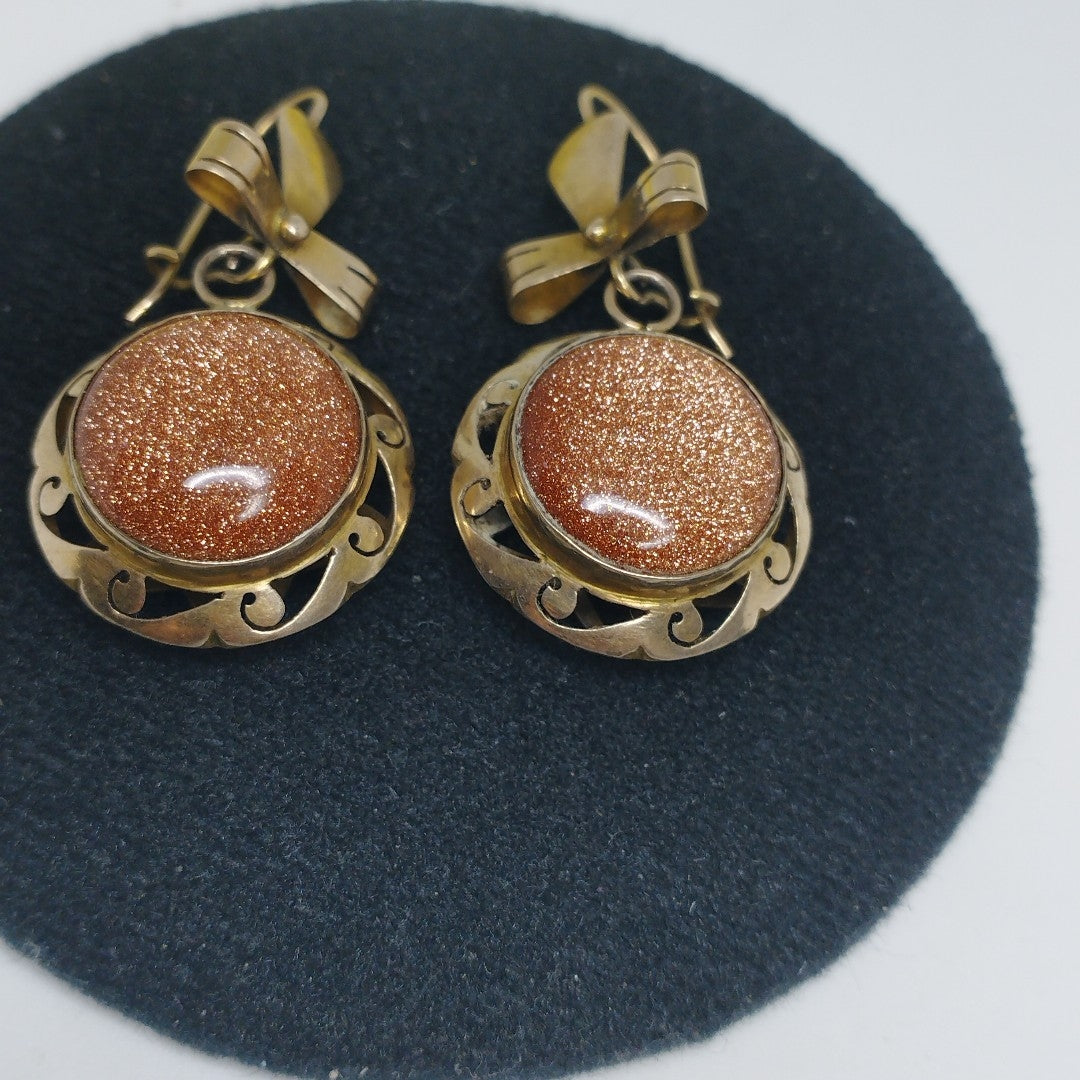 ARETES PAR ORO 8 K 8.8 GRMS (SEMINUEVO)