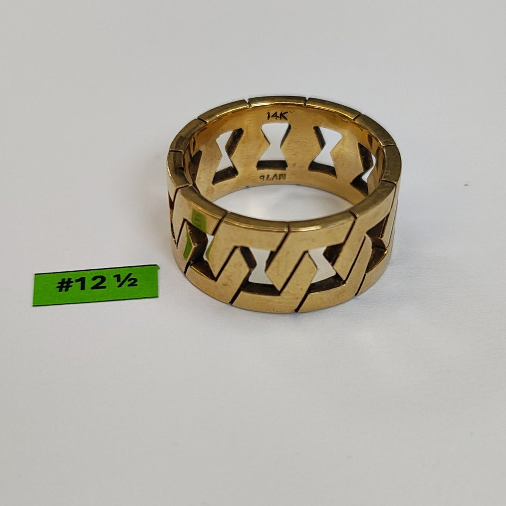 ANILLO ORO 14 K 19.7 GRMS (SEMINUEVO)
