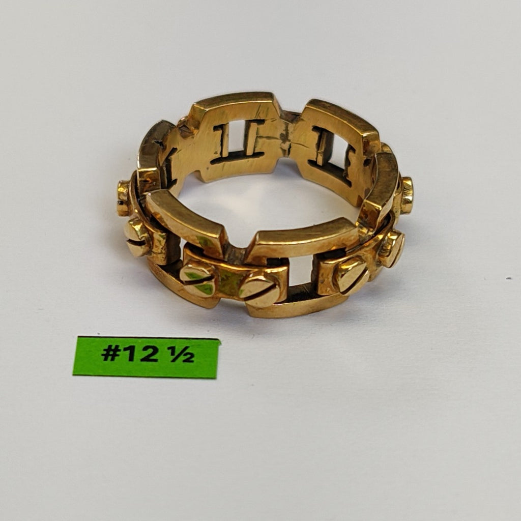 ANILLO ORO 14 K 22.3 GRMS (SEMINUEVO)