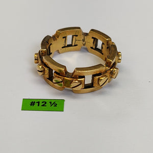 ANILLO ORO 14 K 22.3 GRMS (SEMINUEVO)