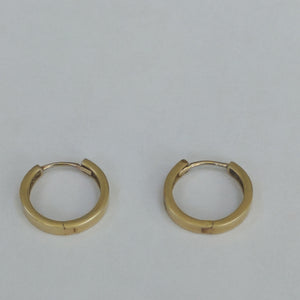 ARRACADAS PAR ORO 10 K 1.4 GRMS (SEMINUEVO)