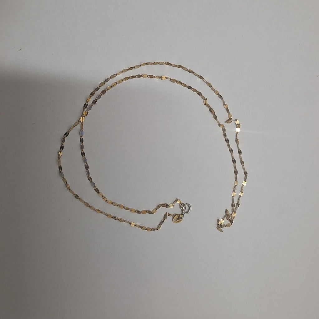 CADENA ORO, ORO COMBINADO 14 K 1 GRMS (SEMINUEVO)