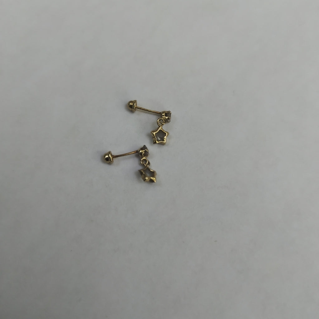 ARETES PAR ORO 14 K 0.4 GRMS (SEMINUEVO)