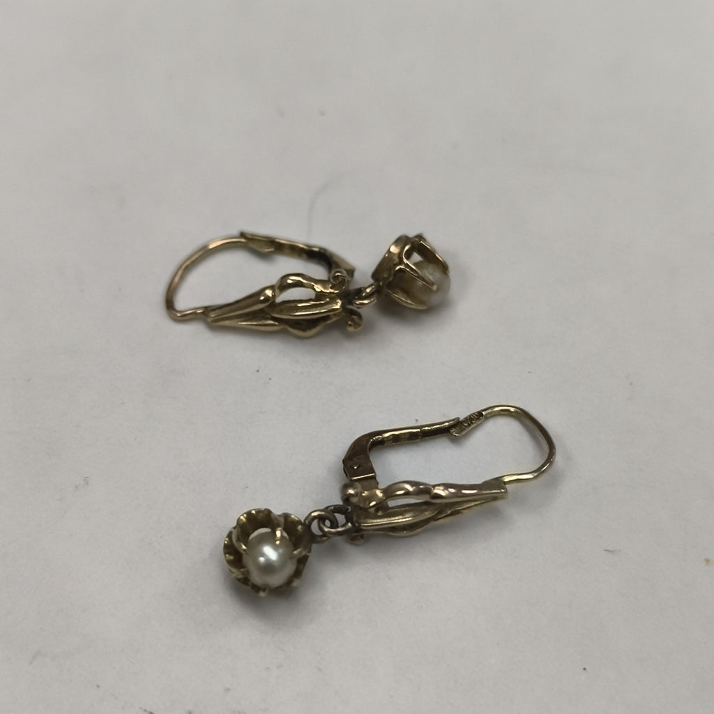 ARETES PAR ORO 8 K 2.6 GRMS (SEMINUEVO)