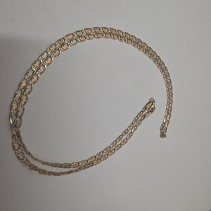 CADENA ORO COMBINADO 14 K 8.9 GRMS (SEMINUEVO)