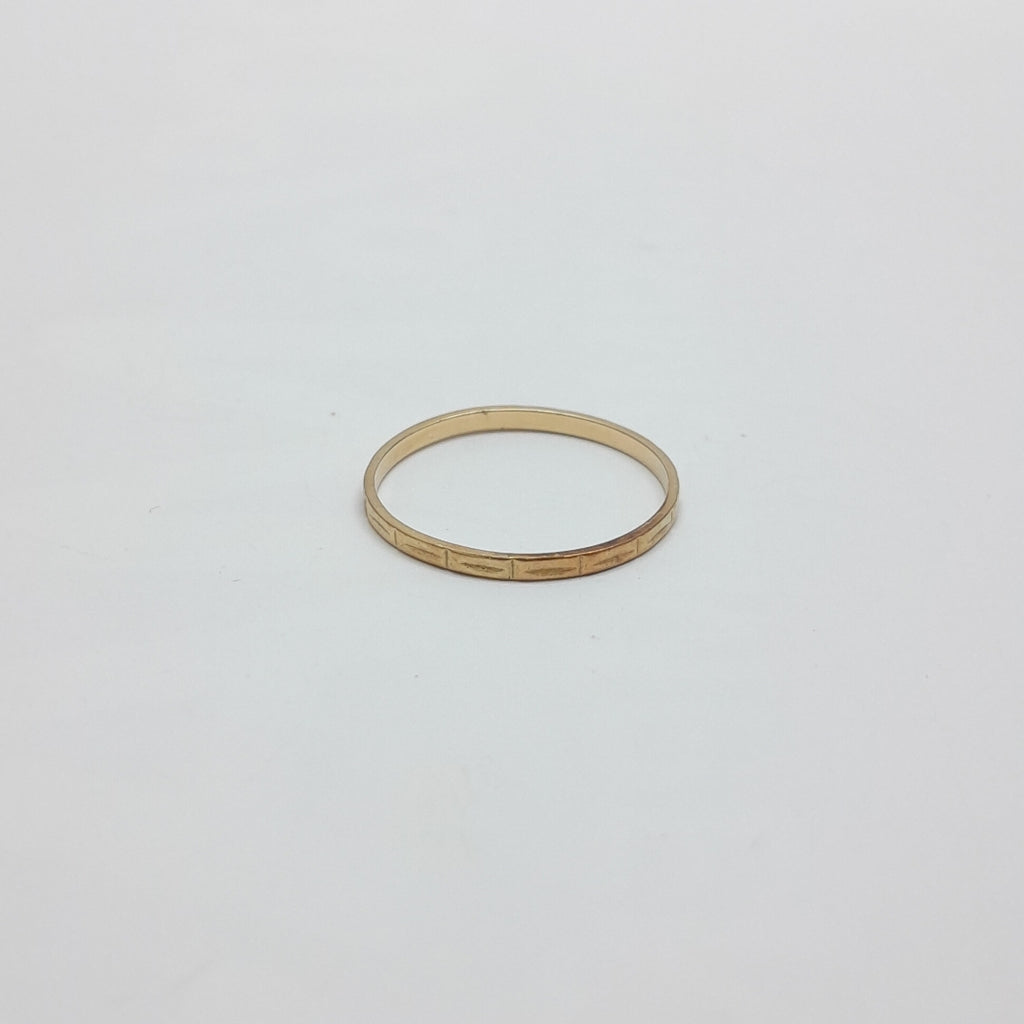 ARGOLLA ORO 10 K 0.6 GRMS (SEMINUEVO)