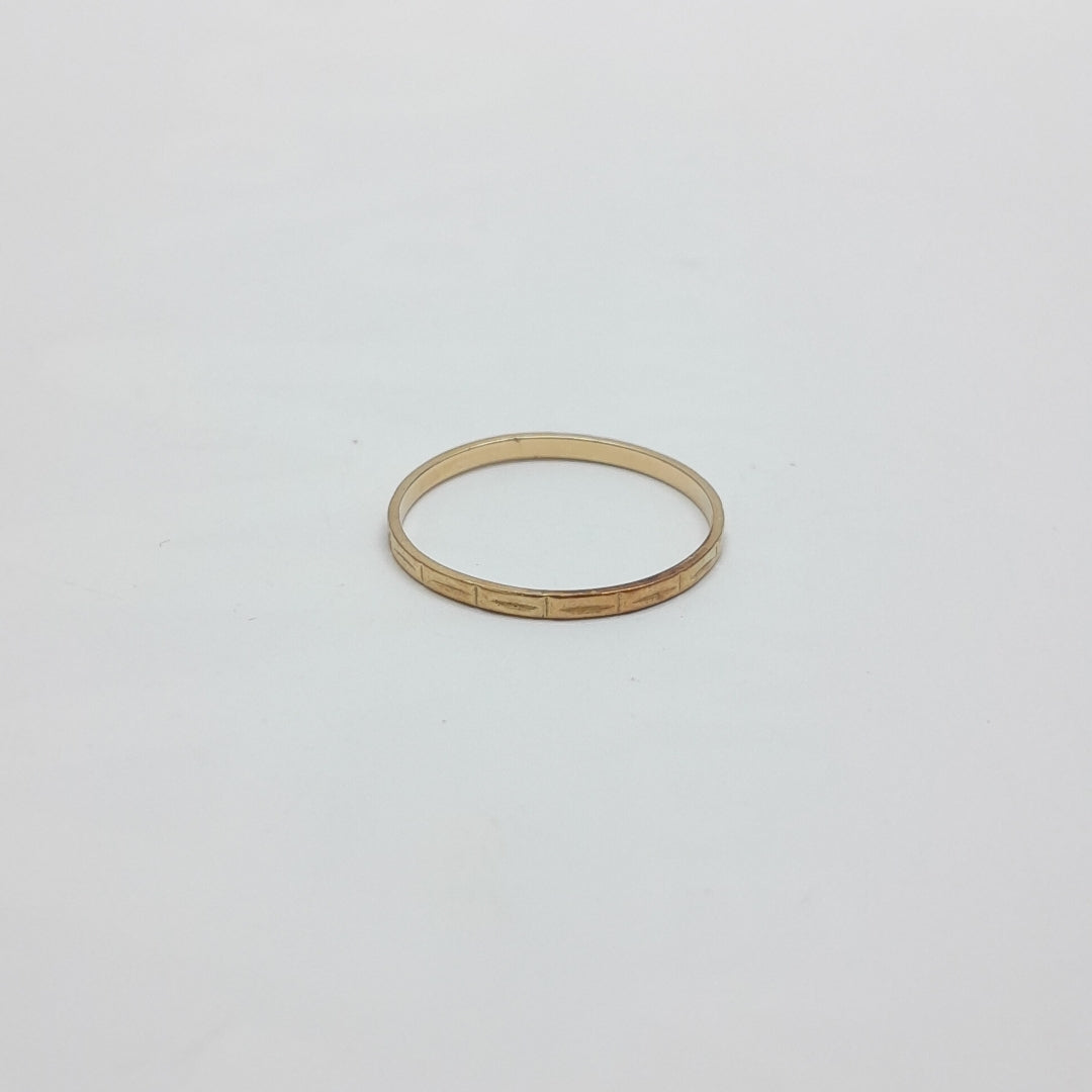 ARGOLLA ORO 10 K 0.6 GRMS (SEMINUEVO)